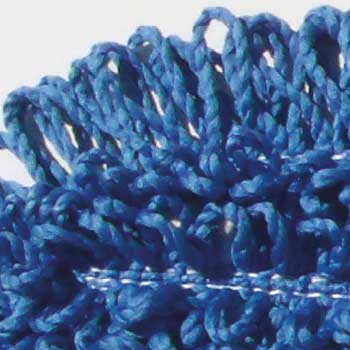 close-up of dust mop
